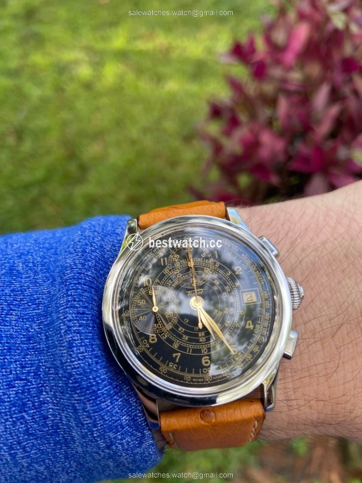 Tissot Heritage Mens watch Unisex Manual winding Steel T66.1.428.52 Z 199 Replica 2