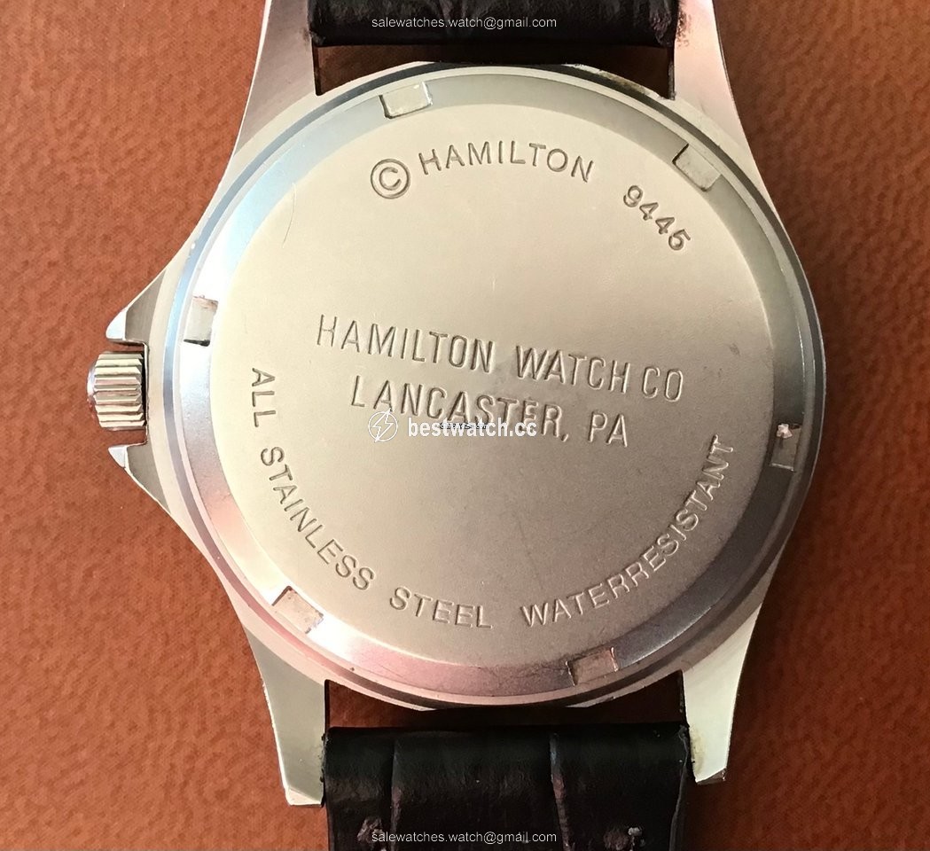 IMG_9085 Hamilton Mens watch Unisex Quartz Steel 9445 Replica 2