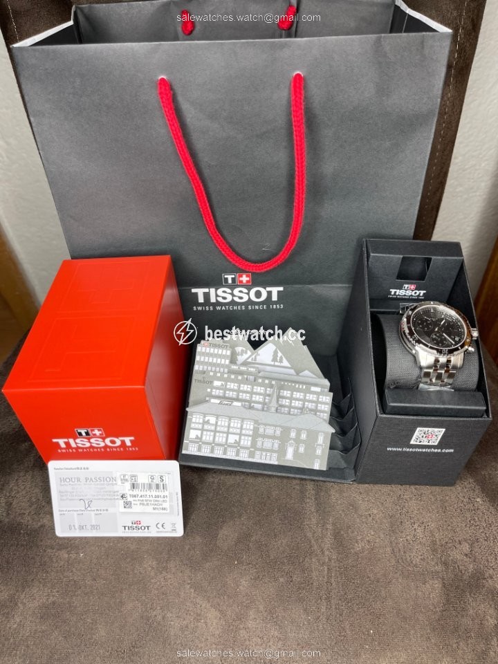 Tissot PRS 200 Mens watch Unisex Quartz Steel T067.417.11.051.01 Replica 2