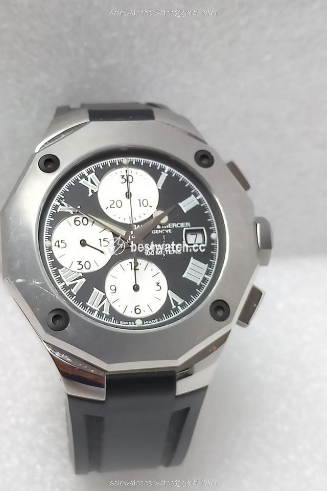 IMG_9085 Baume & Mercier Riviera Mens watch Unisex Automatic Steel 65541 Replica 2