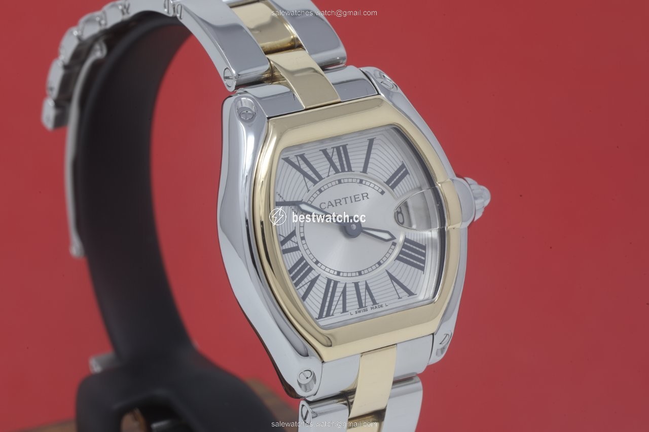 Cartier Roadster Womens watch Quartz Gold Steel 2675 Replica 2