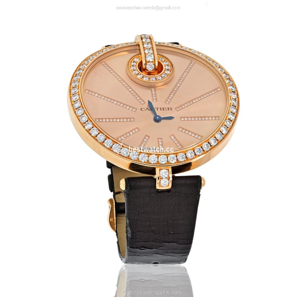 IMG_9085 Cartier Captive de Cartier Womens watch Quartz Rose gold WG600003 Replica 2