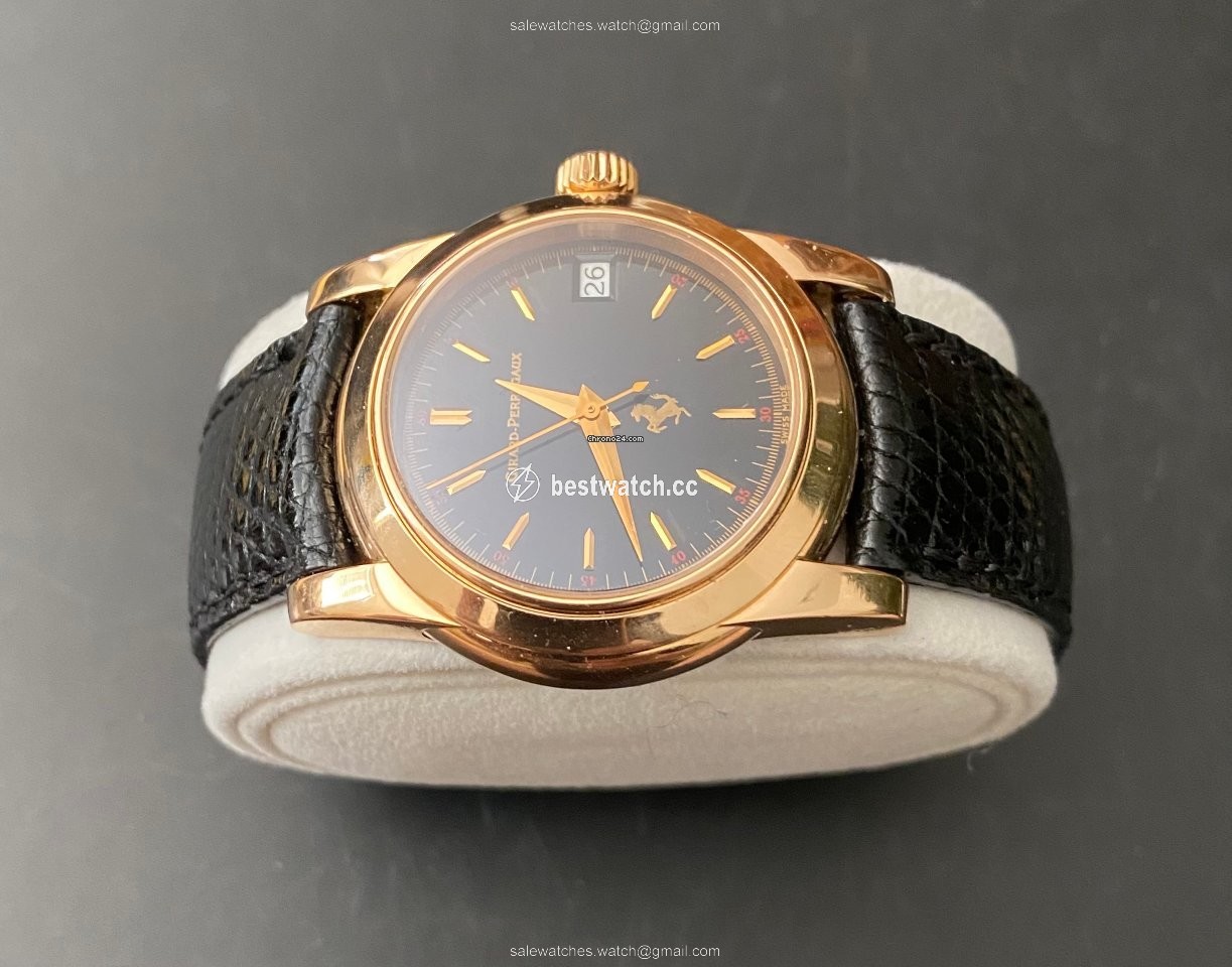 IMG_9085 Girard Perregaux Ferrari Mens watch Unisex Automatic Rose gold 8025 Replica 2