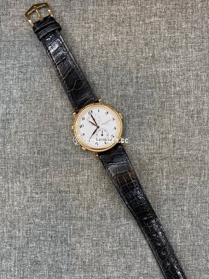 Patek Philippe Travel Time Mens watch Unisex Manual winding Rose gold 5034J-001 Replica 2