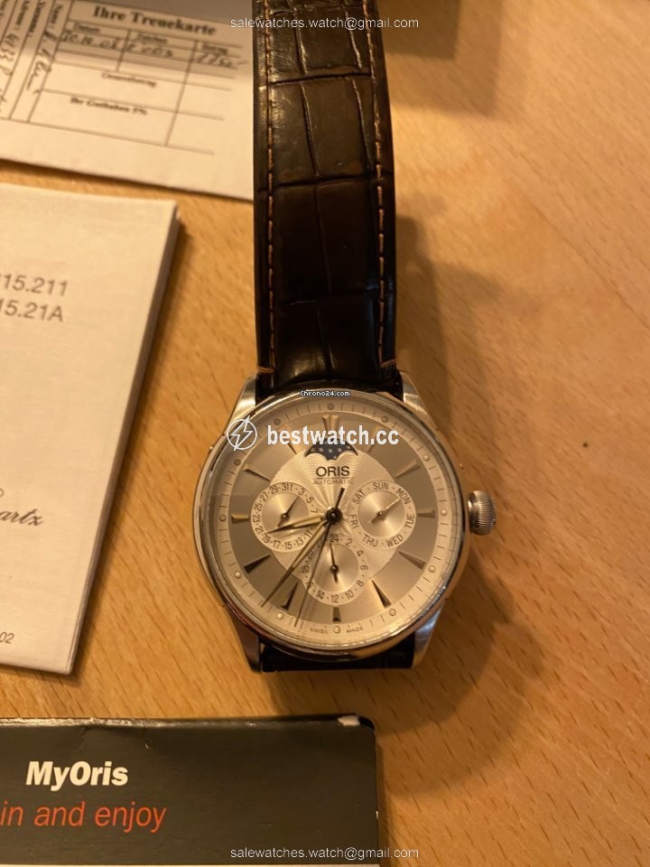 Oris Artelier Complication Mens watch Unisex Automatic Steel 01 582 7689 4051-07 5 21 70FC Replica 2