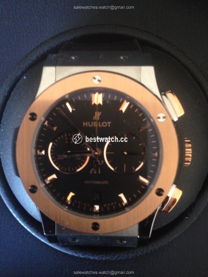 IMG_9085 Hublot Classic Fusion Chronograph Mens watch Unisex Automatic Titanium 541.NO.1181.LR Replica 2