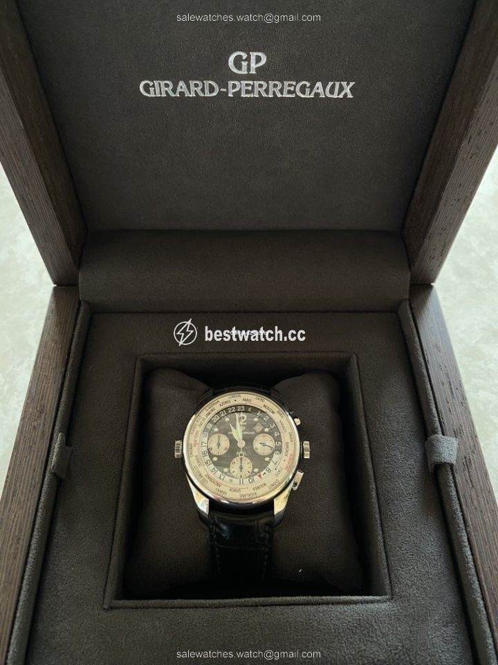 Girard Perregaux WW.TC Mens watch Unisex Automatic Steel 49805-11-254-BA6A Replica 2