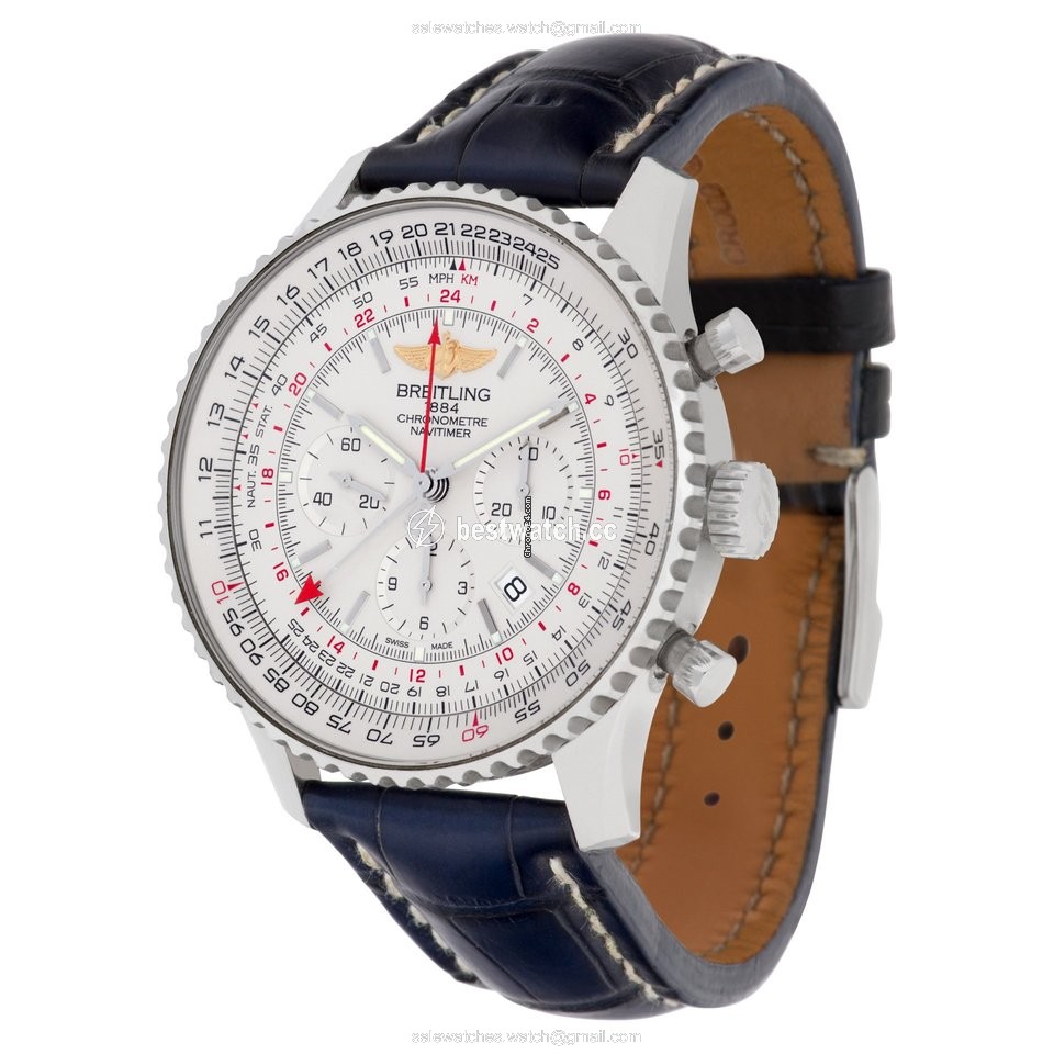 IMG_9085 Breitling Navitimer GMT Mens watch Unisex Automatic Steel AB044121 G783 Replica 2