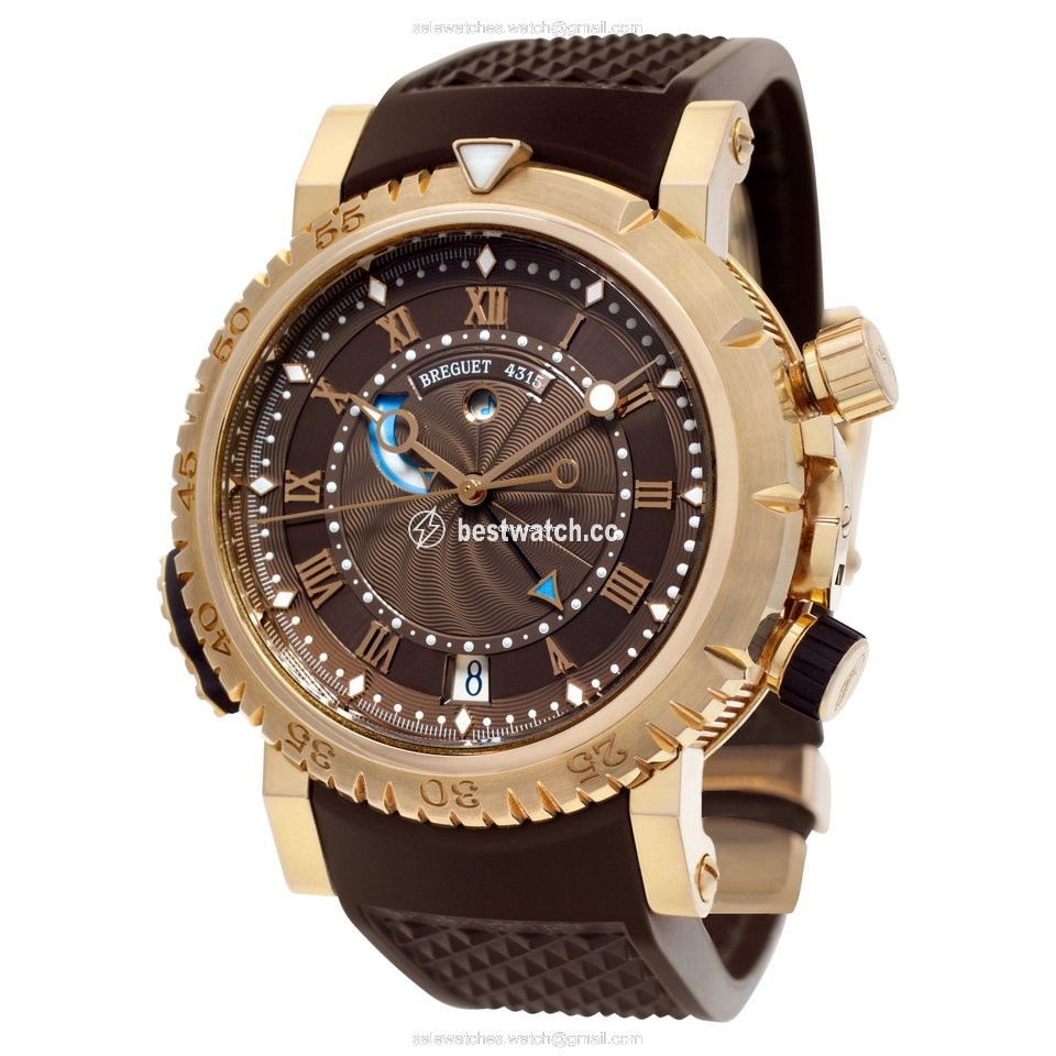 Breguet Marine Mens watch Unisex Automatic Rose gold 5847 Replica 2