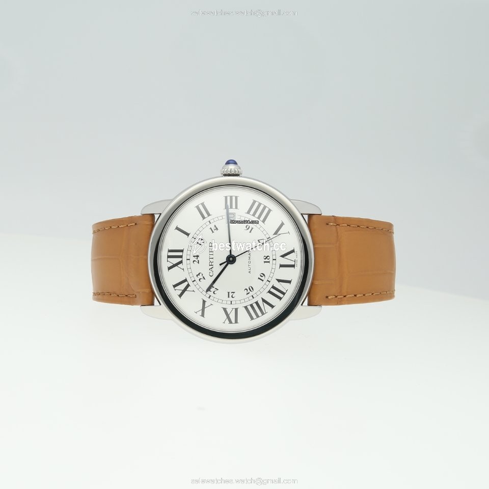 Cartier Ronde Solo de Cartier Mens watch Unisex Automatic Steel 3802 Replica 2