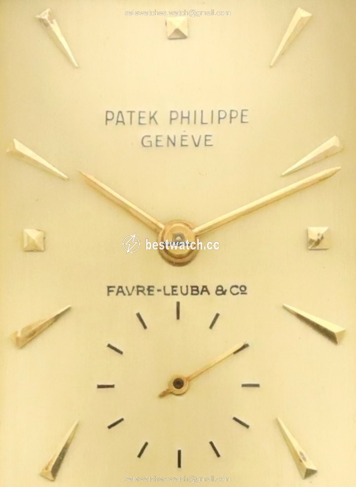 IMG_9085 Patek Philippe Vintage Mens watch Unisex Manual winding Yellow gold 2404 Replica 2