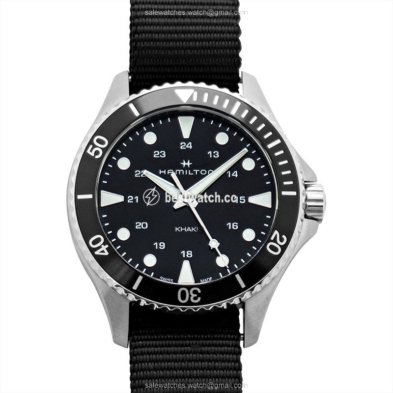 IMG_9085 Hamilton Khaki Navy Mens watch Unisex Quartz Steel H82201931 Replica 2