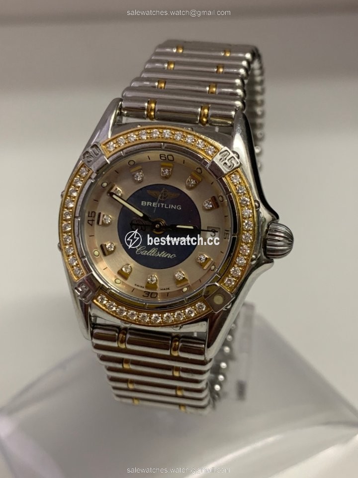 IMG_9085 Breitling Callistino Womens watch Quartz Steel D52045 Replica 2