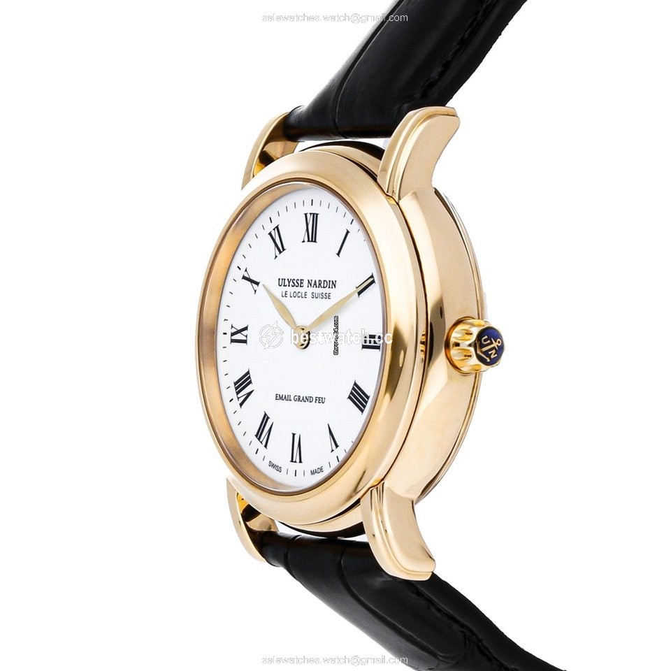 IMG_9085 Ulysse Nardin Mens watch Unisex Manual winding Rose gold 716-22 E0 Replica 2