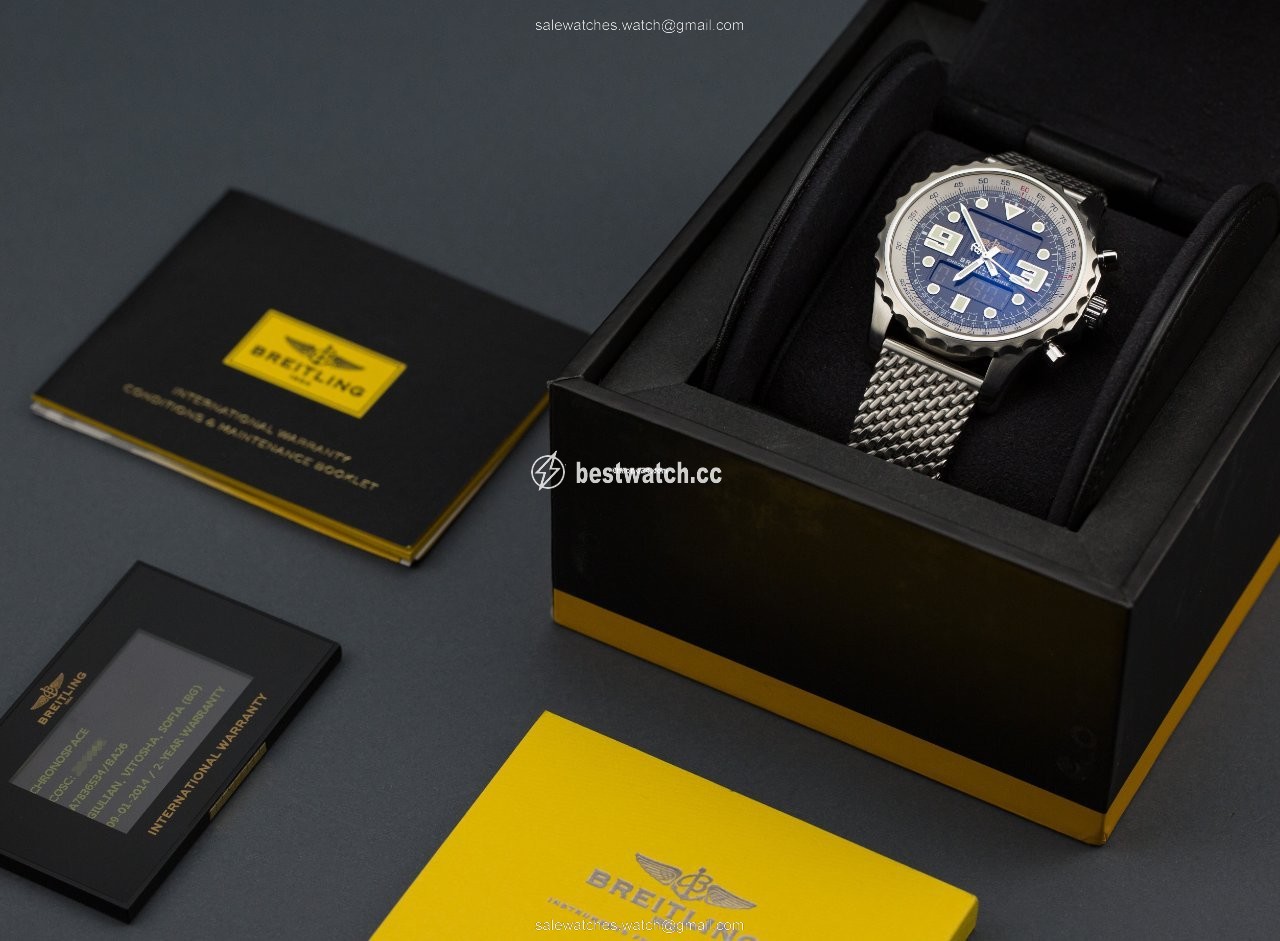 IMG_9085 Breitling Chronospace Mens watch Unisex Quartz Steel A7836534 BA26 Replica 2