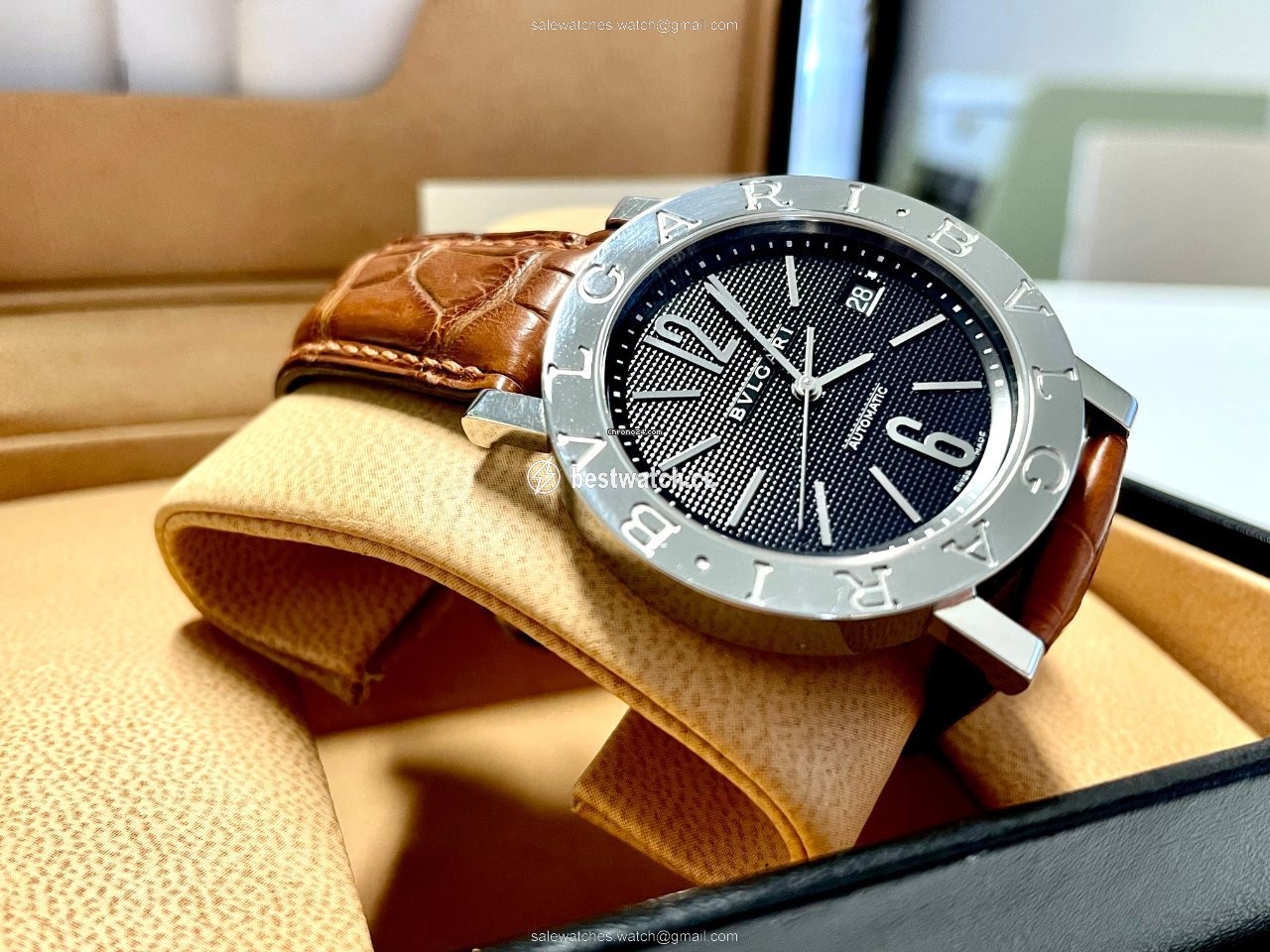 IMG_9085 Bulgari Mens watch Unisex Automatic Steel L 7541 Replica 2