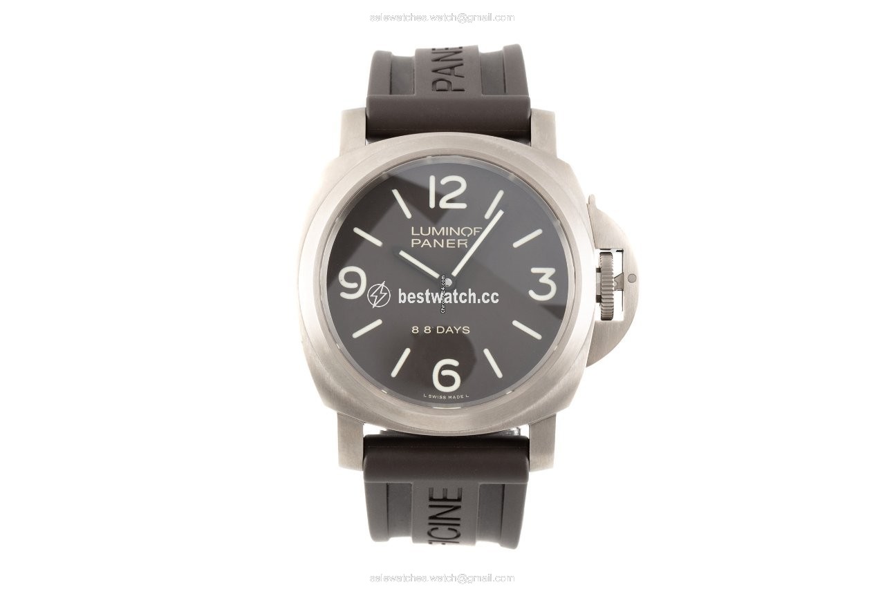 Panerai Luminor Base 8 Days Mens watch Unisex Manual winding Titanium PAM00562 Replica 2
