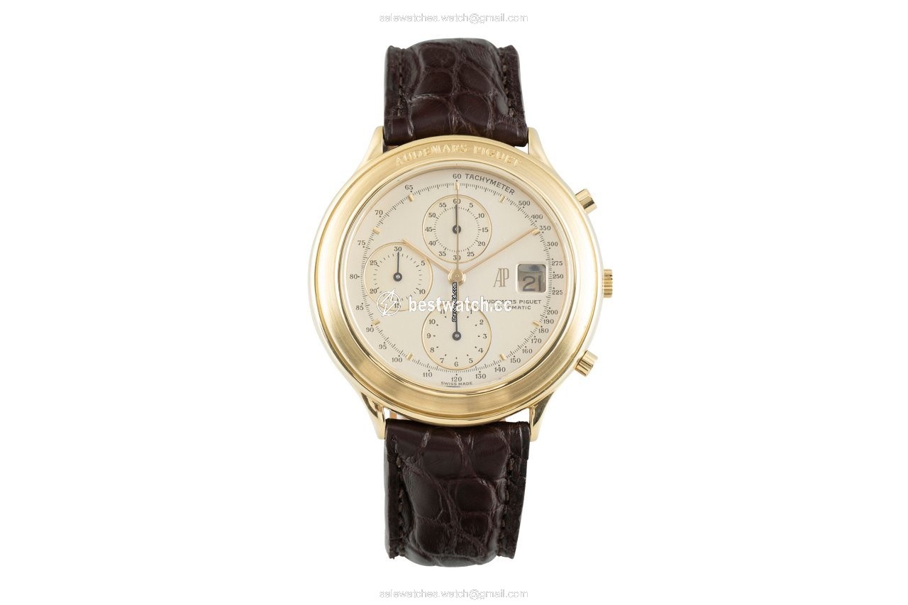 IMG_9085 Audemars Piguet Huitieme Mens watch Unisex Automatic Yellow gold BA25644 003 Replica 2