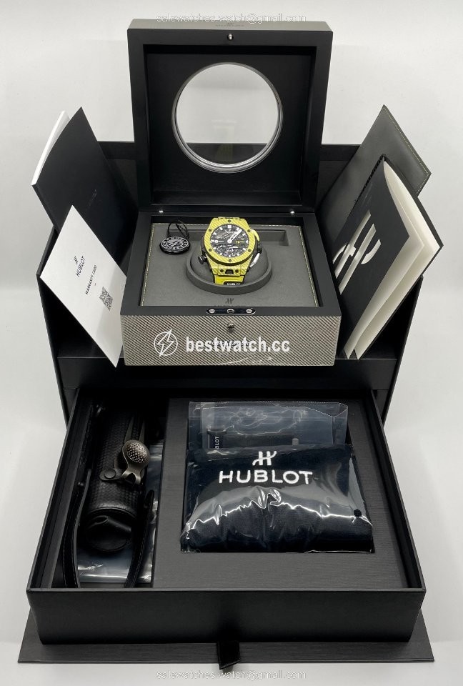 IMG_9085 Hublot Big Bang Unico Mens watch Unisex Automatic Carbon 416.YY.1120.VR Replica 2