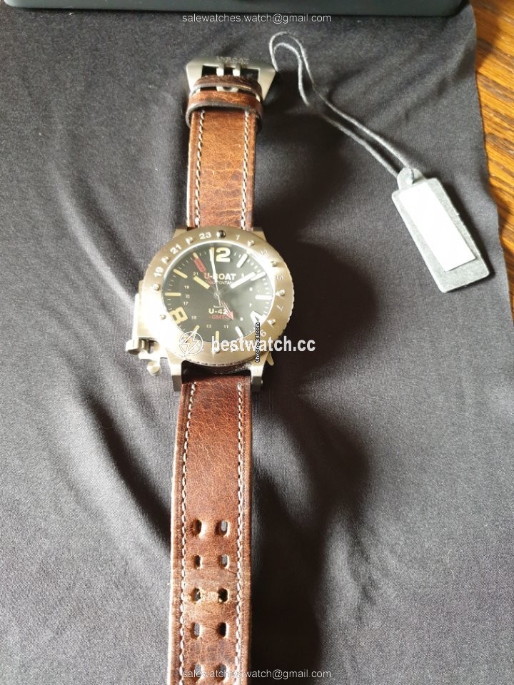 U-Boat U-42 Mens watch Unisex Automatic Titanium 8095 Replica 2