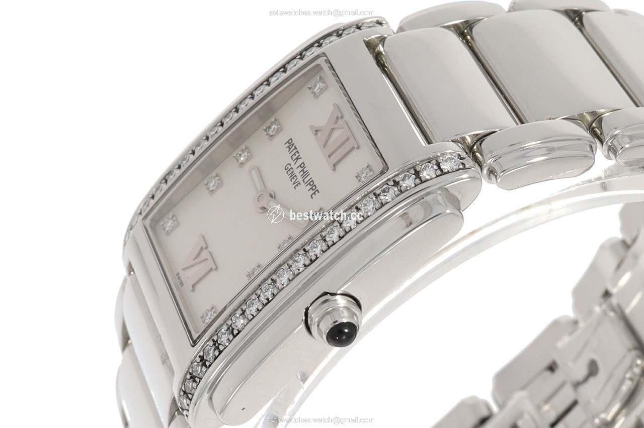 Patek Philippe Twenty~4 Womens watch Quartz Steel 4910 1A Replica 2