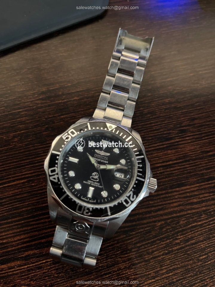 Invicta Mens watch Unisex Automatic 3044 Replica 2