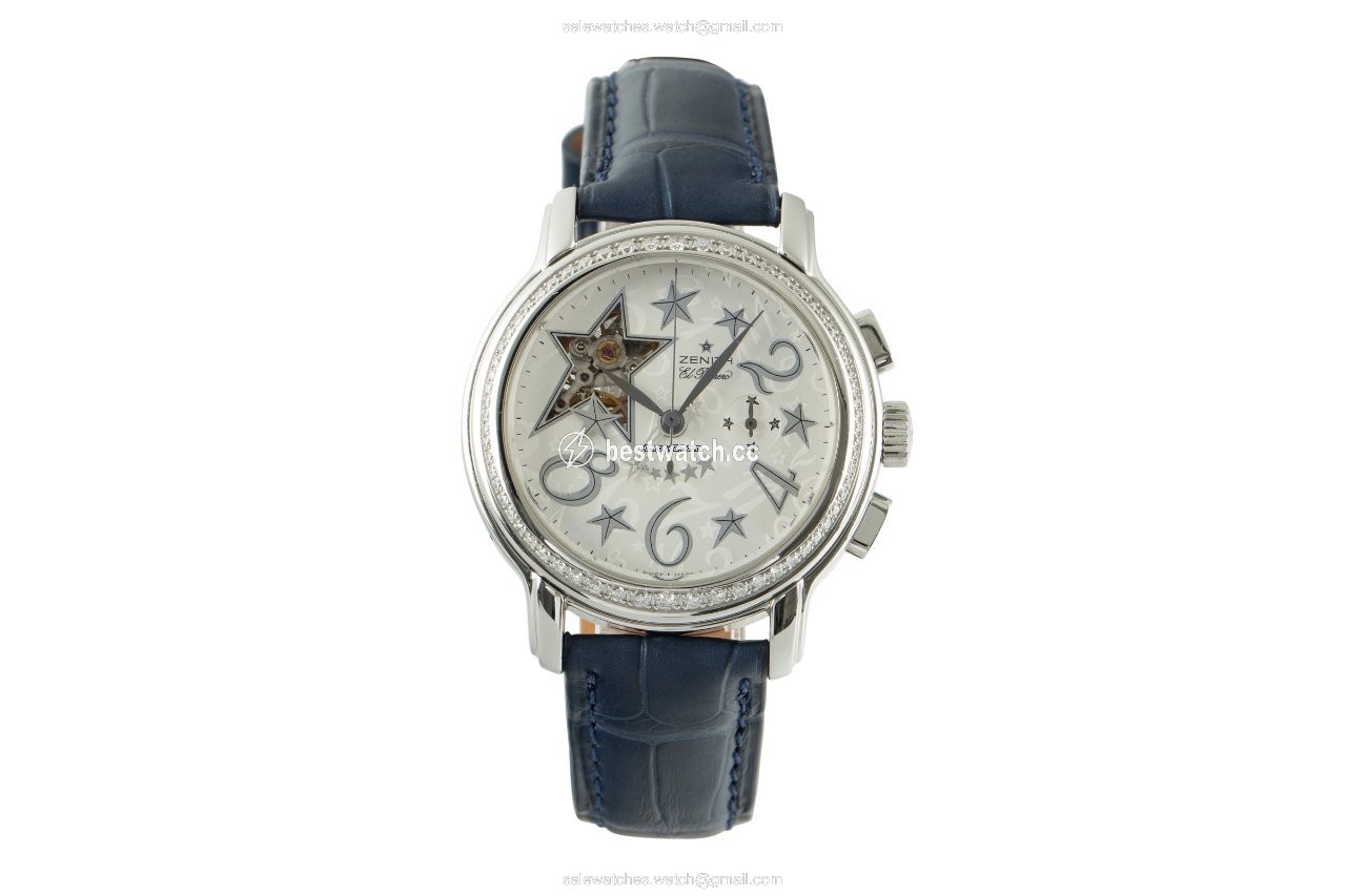 IMG_9085 Zenith El Primero Chronomaster Lady Womens watch Automatic Steel 16.1230.4021 Replica 2