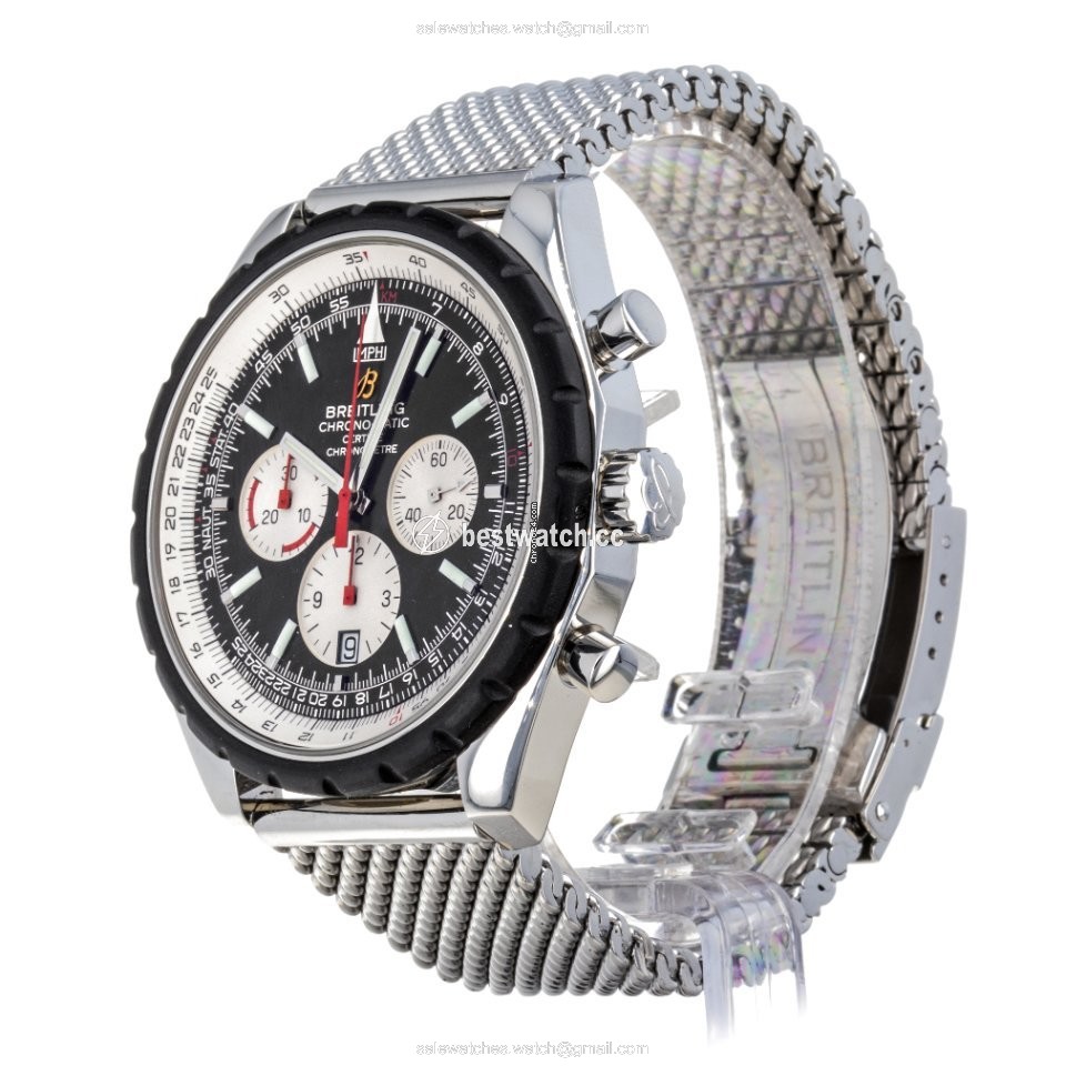 IMG_9085 Breitling Chrono-Matic 49 Mens watch Unisex Automatic Steel A14360 Replica 2