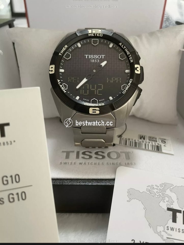 IMG_9085 Tissot T-Touch Expert Solar Mens watch Unisex Quartz Titanium T091.420.44.051.00 Replica 2