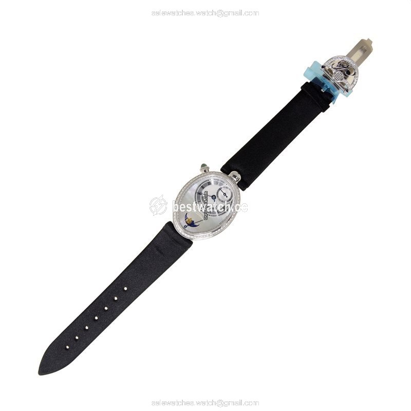Breguet Reine de Naples Womens watch Automatic White gold 8908BB 52 864.D00D Replica 2