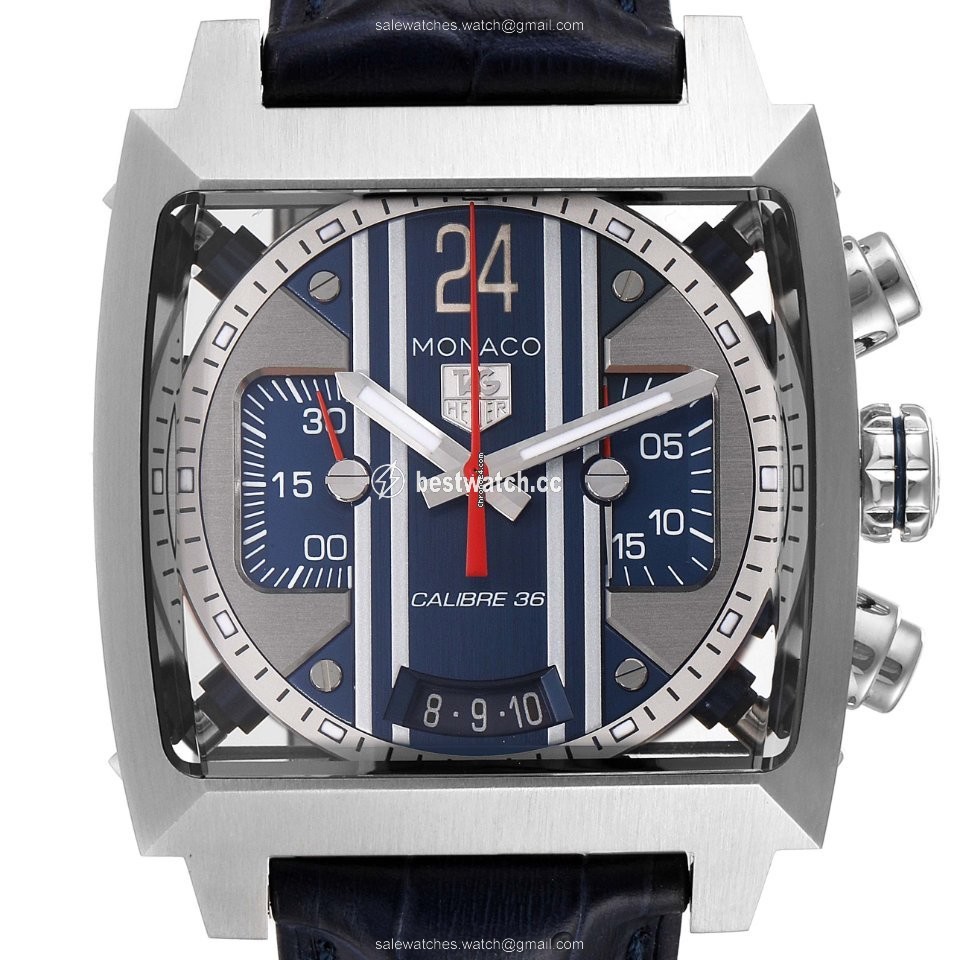 IMG_9085 TAG Heuer Monaco Calibre 36 Mens watch Unisex Automatic Steel CAL5111.FC6299 Replica 2