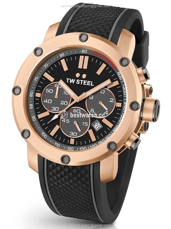TW Steel Mens watch Unisex Quartz Steel TS5 Replica 2