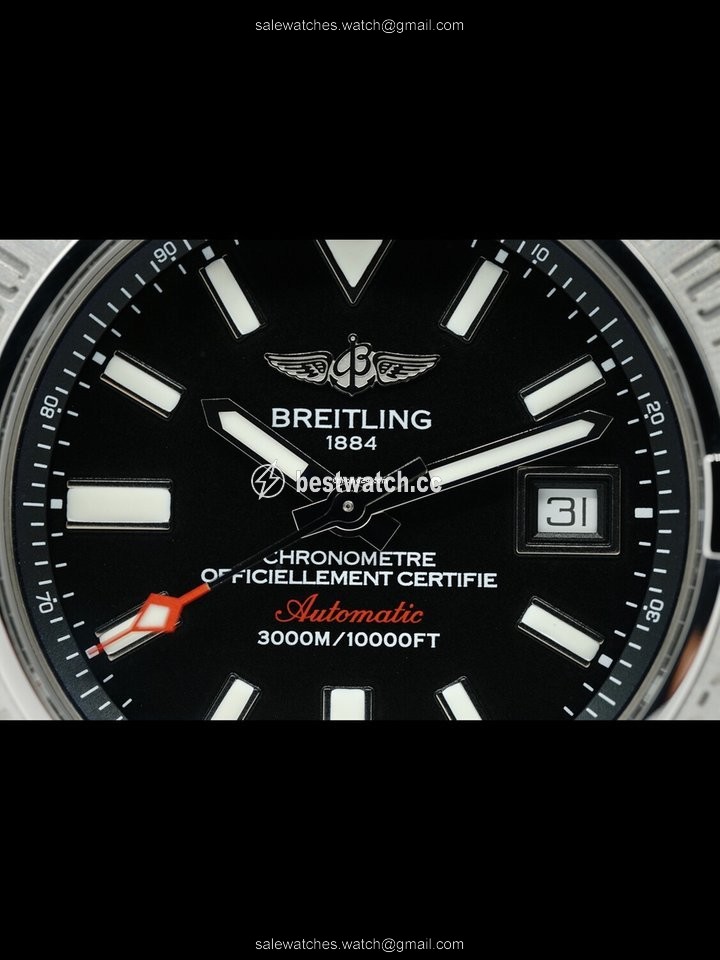 IMG_9085 Breitling Avenger II Seawolf Mens watch Unisex Automatic Steel A1733110 BC30 Replica 2