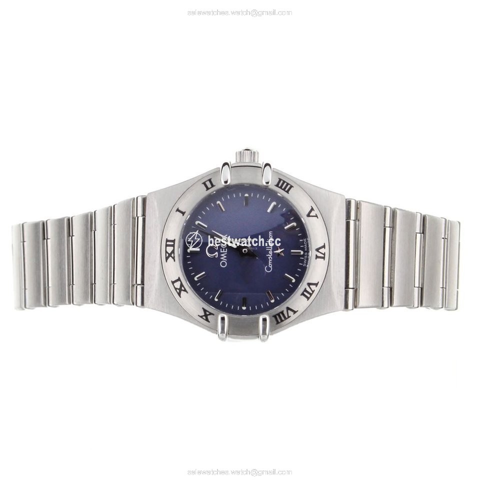 IMG_9085 Omega Constellation Quartz Womens watch Quartz Steel 1562.40.00 Replica 2