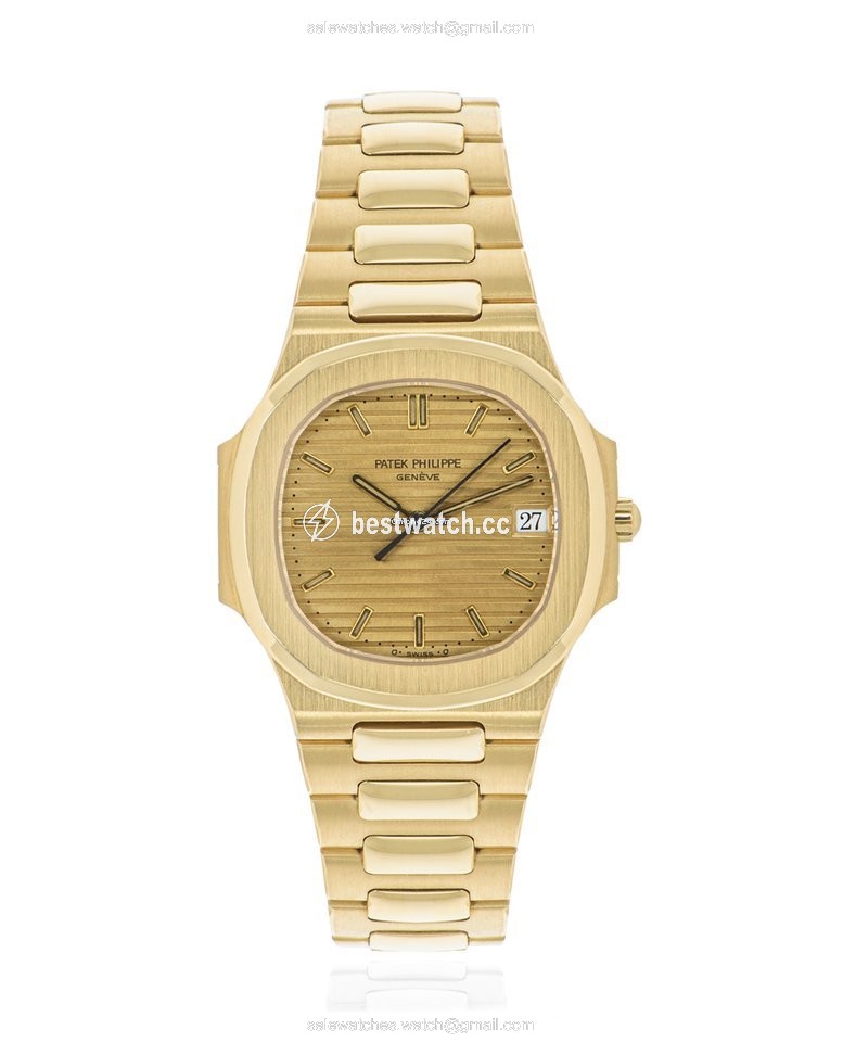 IMG_9085 Patek Philippe Nautilus Mens watch Unisex Quartz Yellow gold 3900 001 Replica 2
