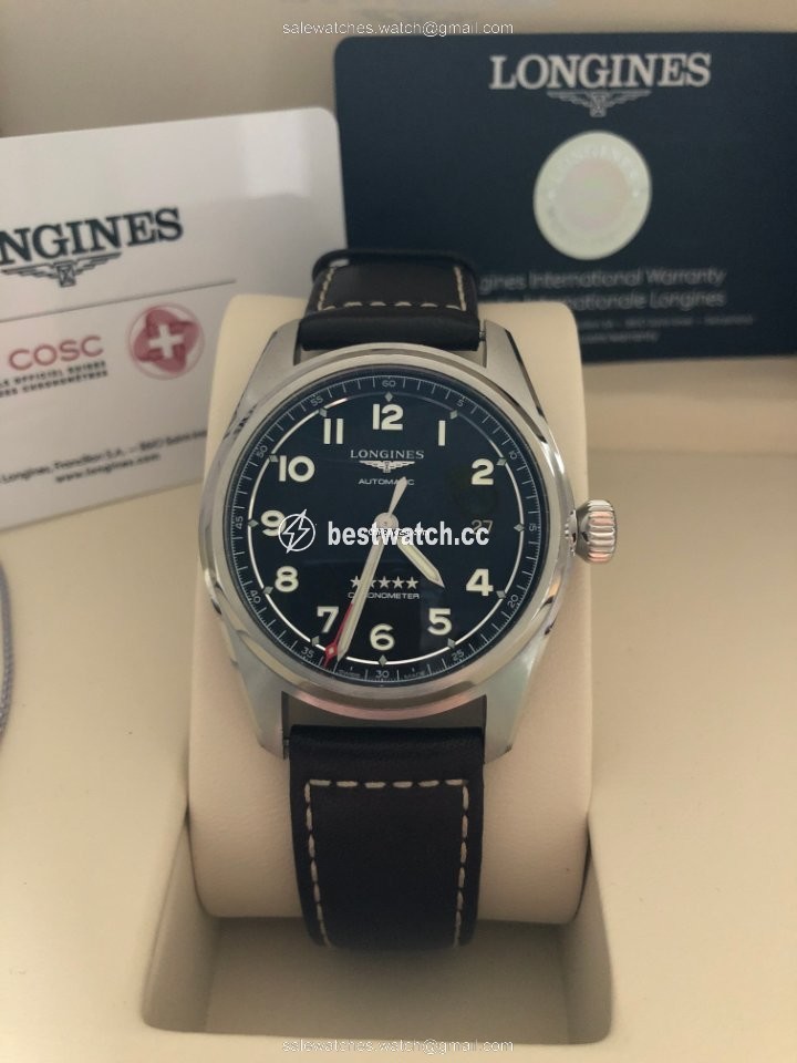 IMG_9085 Longines Spirit Mens watch Unisex Automatic Steel L38104530 Replica 2
