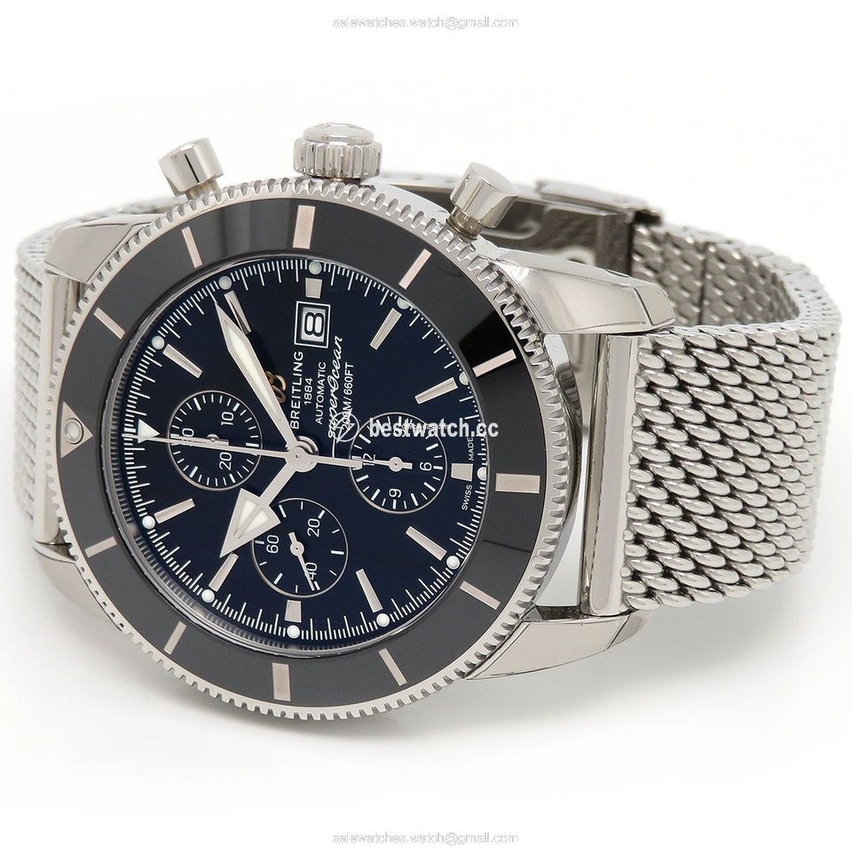 IMG_9085 Breitling Superocean Heritage II Chronographe Mens watch Unisex Automatic Steel A13312 Replica 2