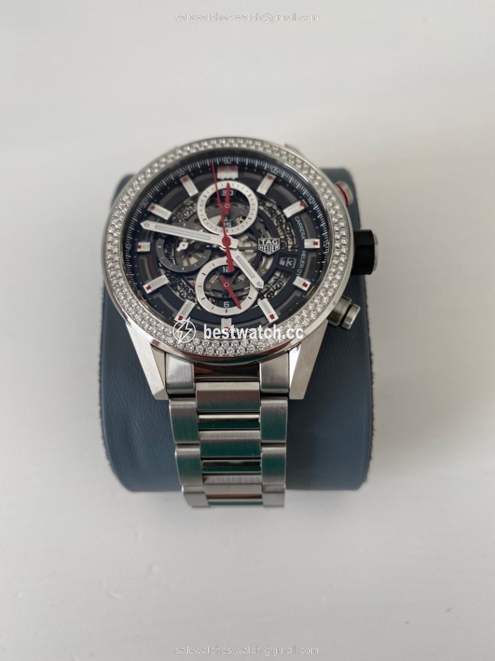 IMG_9085 TAG Heuer Carrera Calibre HEUER 01 Mens watch Unisex Automatic Steel CAR201P.BA0766 Replica 2