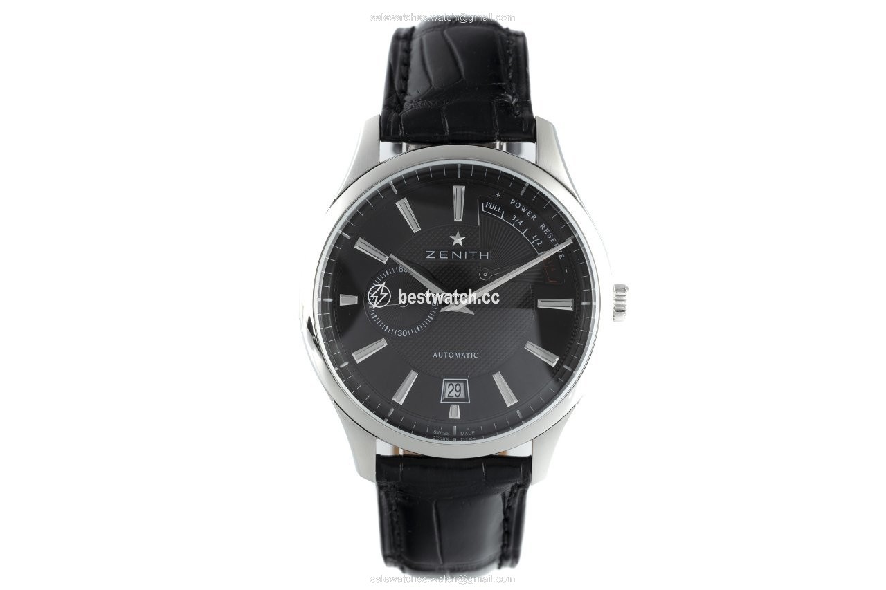 IMG_9085 Zenith Captain Power Reserve Mens watch Unisex Automatic Steel 03.2120.685 Replica 2