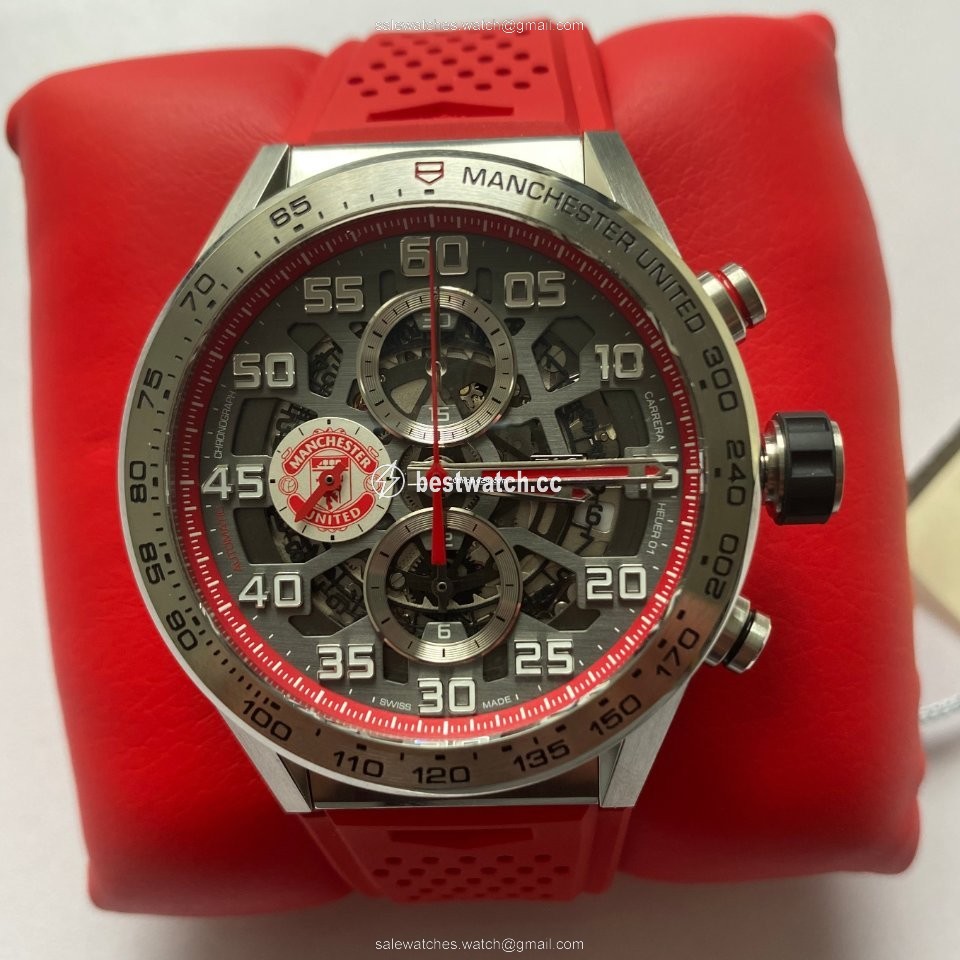 IMG_9085 TAG Heuer Carrera Calibre HEUER 01 Mens watch Unisex Automatic Steel CAR201M.FT6156 Replica 2