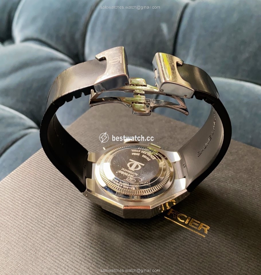 IMG_9085 Baume & Mercier Riviera Mens watch Unisex Automatic Steel MOA08723 Replica 2