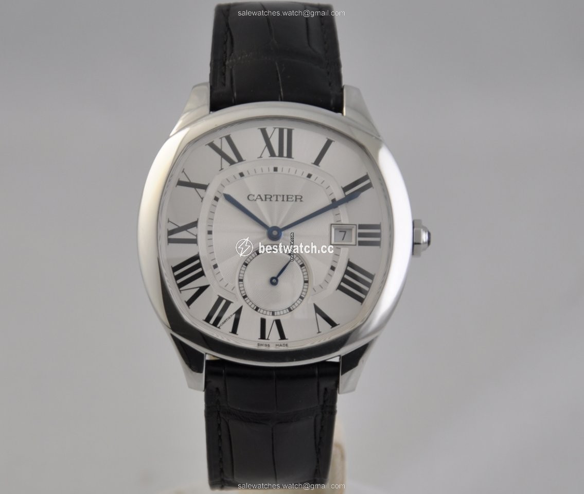 IMG_9085 Cartier Drive de Cartier Mens watch Unisex Automatic Steel 3930 Replica 2