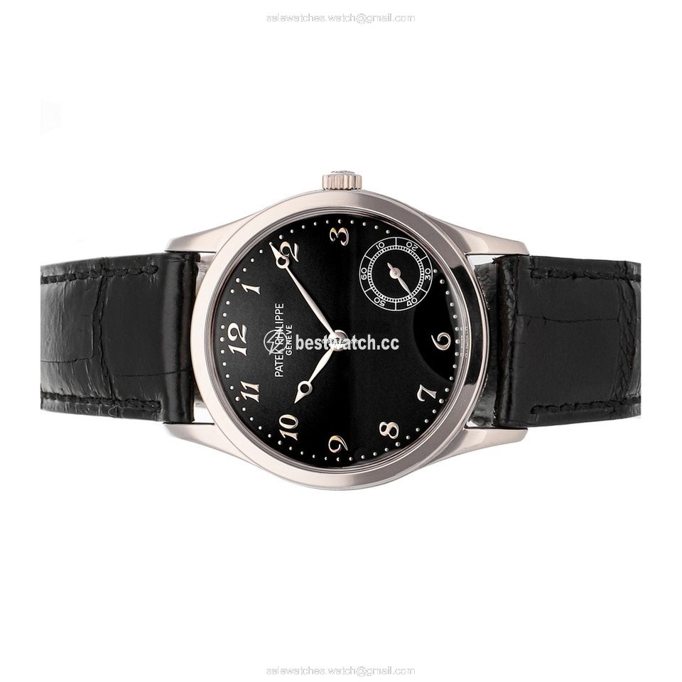 IMG_9085 Patek Philippe Calatrava Mens watch Unisex Automatic White gold 5026G-001 Replica 2