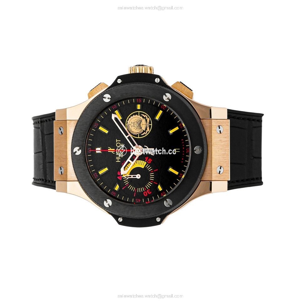 IMG_9085 Hublot Big Bang 44 mm Mens watch Unisex Automatic Rose gold 318.PM.1129.GR.AGL09 Replica 2