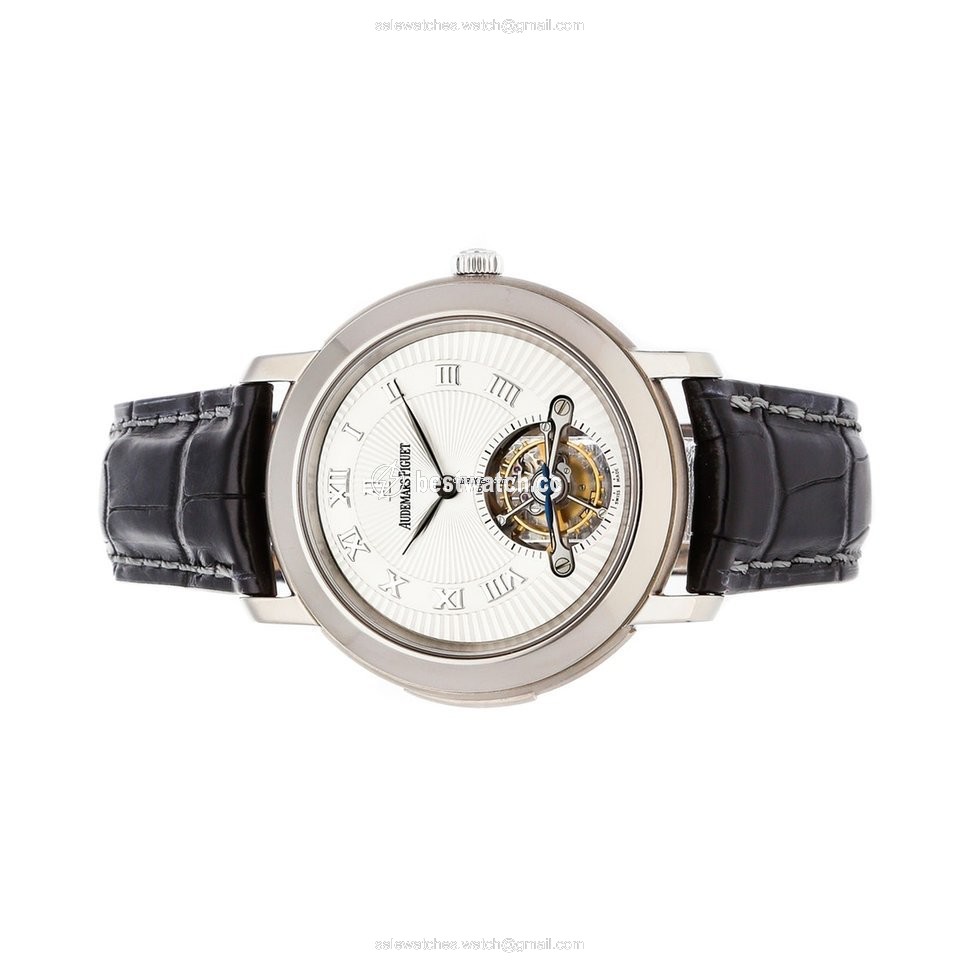 Audemars Piguet Jules Audemars Mens watch Unisex Manual winding Titanium 26072TI.OO.D002CR.01 Replica 2