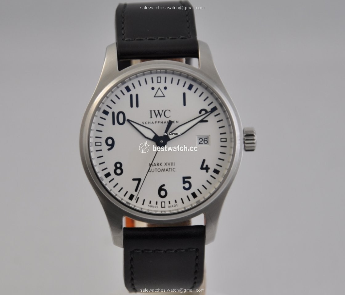 IMG_9085 IWC Pilot Mark Mens watch Unisex Automatic Steel IW327002 Replica 2