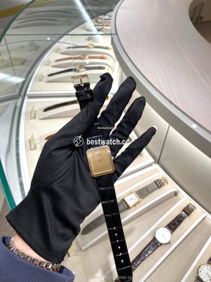 Piaget Protocole Mens watch Unisex Manual winding Yellow gold 90154 Replica 2