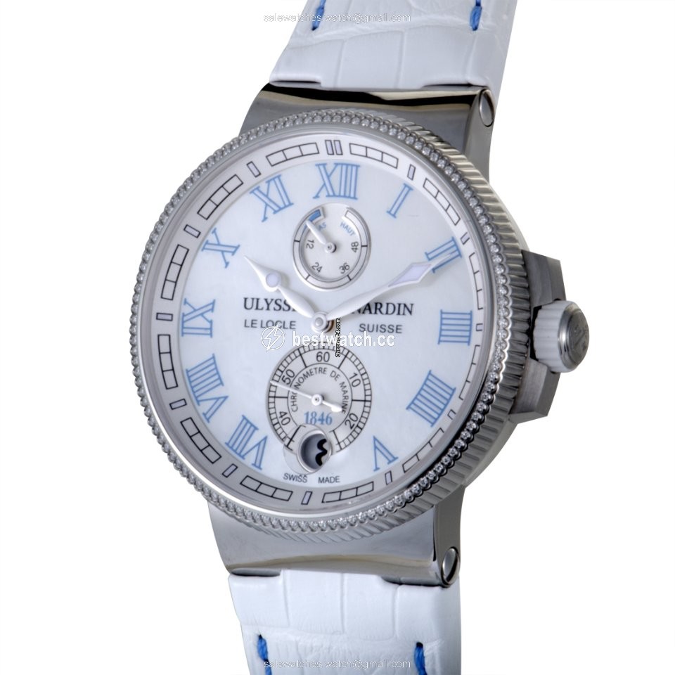 Ulysse Nardin Marine Chronometer Manufacture Mens watch Unisex Automatic 1183-126B 430 Replica 2