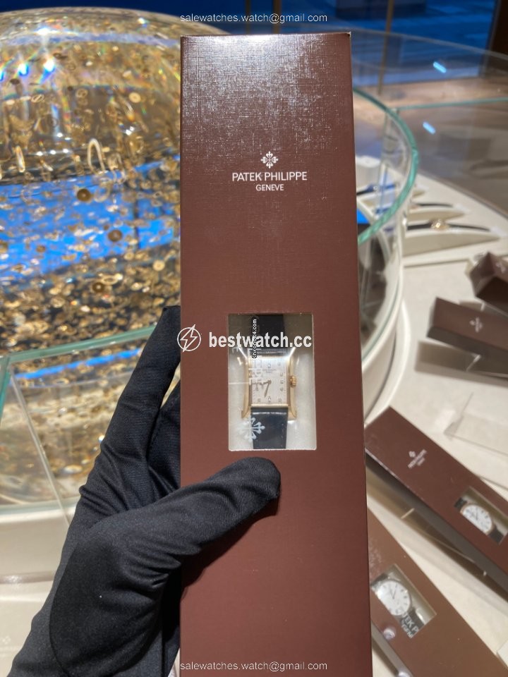 IMG_9085 Patek Philippe Pagoda Womens watch Manual winding Yellow gold 4900J Replica 2