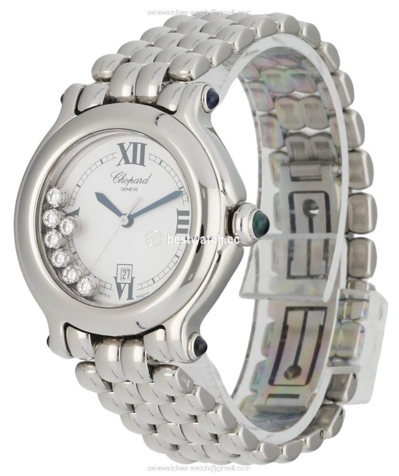 IMG_9085 Chopard Happy Sport Womens watch Quartz Steel 27 8236-23 Replica 2